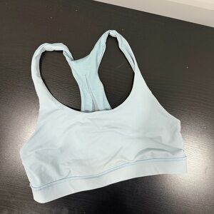 lululemon invigorate bra - light blue size 6